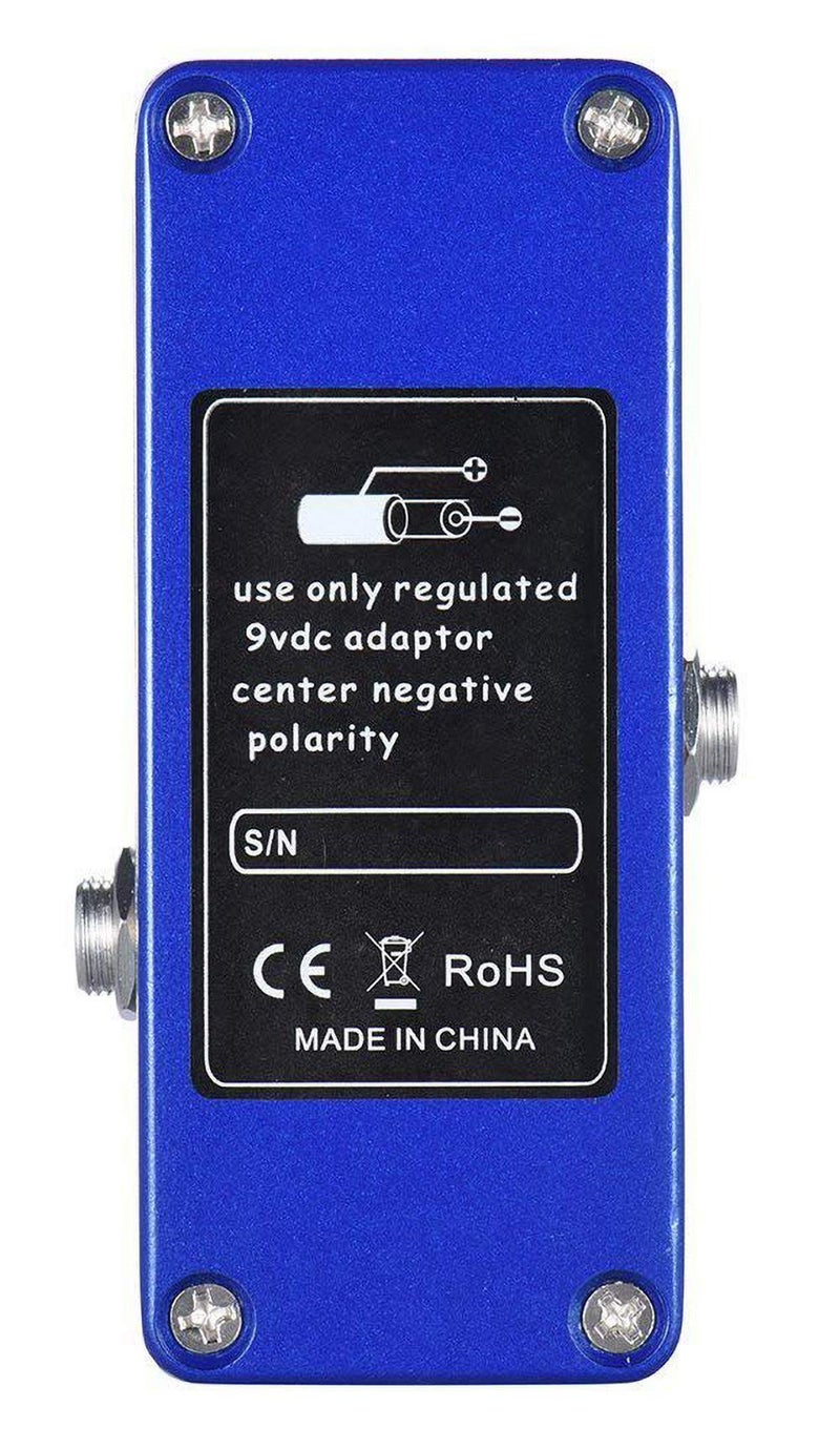 MOSKYAudio Mosky Delay Guitar Effect Pedal with True Bypass Switch (Blue delay) - Image 4